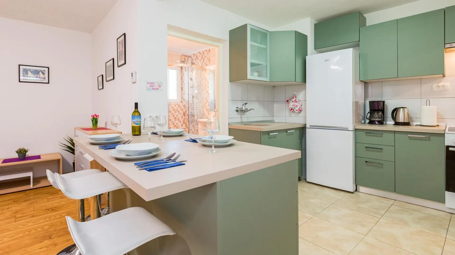 Apartment Vida 1Floor In The Old Part Of Baska